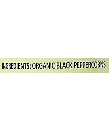 Organic Tellicherry Black Peppercorns - Frontier Natural Products 1.76 oz (50g) - Buy Online on SooperMarket.com