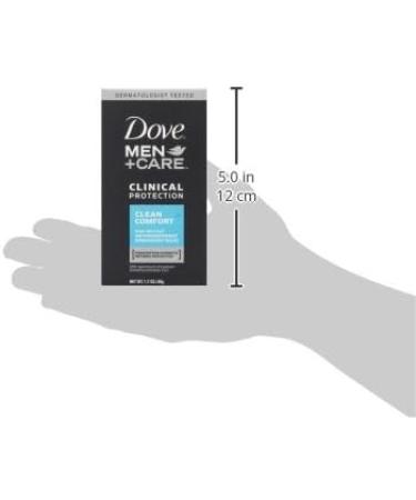 Dove Men+Care Clinical Protection Antiperspirant 1.7 oz - Clean Comfort - Buy Online on SooperMarket.com
