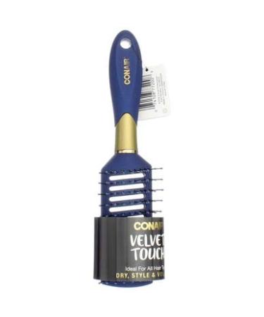 Conair Velvet Touch Vent Hair Brush - Style & Volumize for Effortless Hair - Buy Online on SooperMarket.com