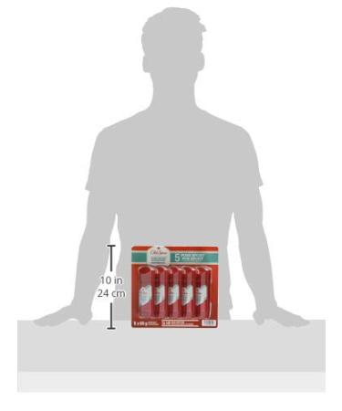 Old Spice High Endurance Deodorant Pure Sport 3 Ounce - Pack of 5 | Long-lasting Odor Protection | Fresh Scent | Value Pack - Buy Online on SooperMarket.com