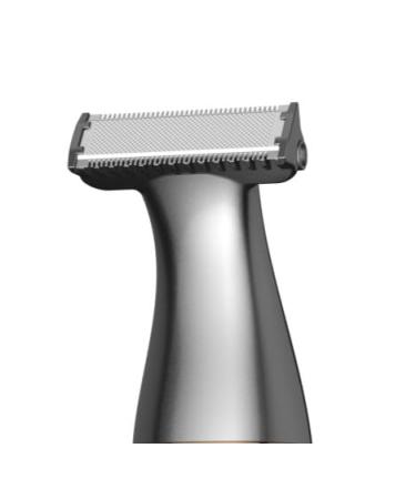 Replacement blade for body razors sharp and safe blade with R-angle tips suitable for face chest legs and genital area blade replacement compatible with kibiy V1131-body hair trimmer gray replacement blade