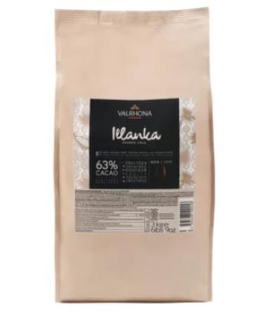 Valrhona Illanka 63% Dark Chocolate 3kg