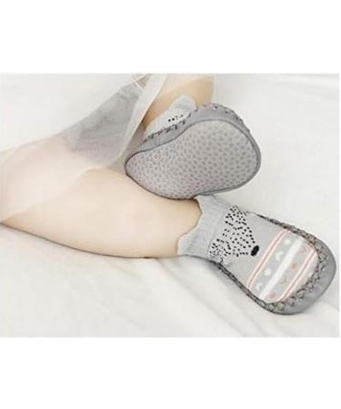 XM-Amigo Baby Boys Girls Indoor Slippers Anti-Slip Socks Shoes 0-6 Months Blue Set01 - 4 Pairs - Buy Online on SooperMarket.com