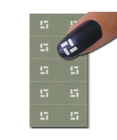 Magic Items Nail Art Nail Polish Stencil Nail Art #25