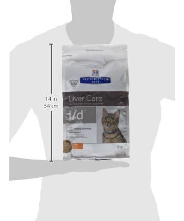 Hills Prescription Diet Feline L/D Hepatic Health Food for Cats 1.5 kg - Buy Online on SooperMarket.com