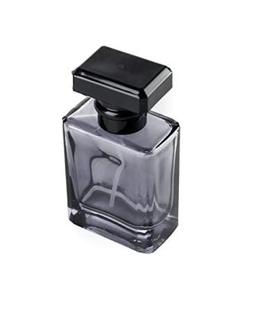 Z nitude Glassworks 50ml Rectangular Empty Glass Perfume Spray Bottle - Transparent Grey - Best for Travel & Essential Oils - Buy Online on SooperMarket.com