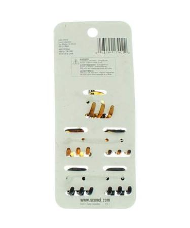 Scunci No-Slip Grip Mini Jaw Clips - 5 Count (Pack of 1) - Buy Online on SooperMarket.com