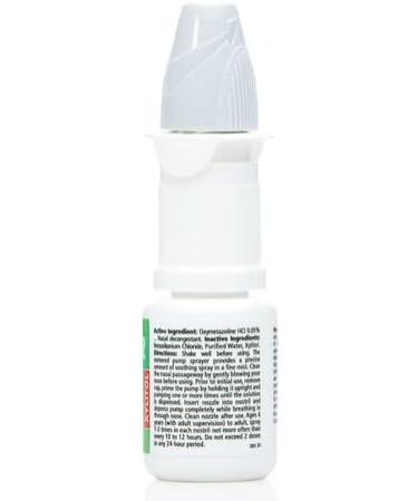 Xlear 12-Hour Nasal Decongestant Spray with Xylitol and Oxymetazoline - 0.5 fl oz - Instant Relief for Sinus Pressure - Kids and Adults - Buy Online on SooperMarket.com