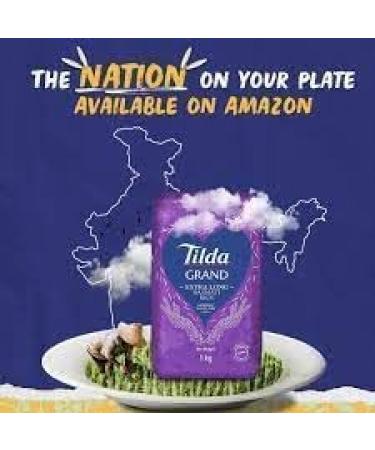 Tilda Grand Extra Long Basmati White Rice 10kg | Premium Quality | Aromatic Delight | Hygienic Packaging - Buy Online on SooperMarket.com