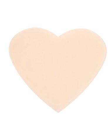 Silicone D collet Pad - Anti-Wrinkle & Lifting Transparent Self-Adhesive Chest Pad | Washable & Reusable (Heart Shape) - International Shipping Available - Buy Online on SooperMarket.com