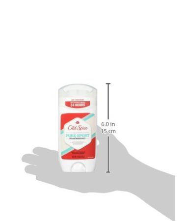 Old Spice High Endurance Anti-Perspirant & Deodorant Pure Sport 3 Oz Pack of 2 - Long-lasting Protection for Active Men - Buy Online on SooperMarket.com