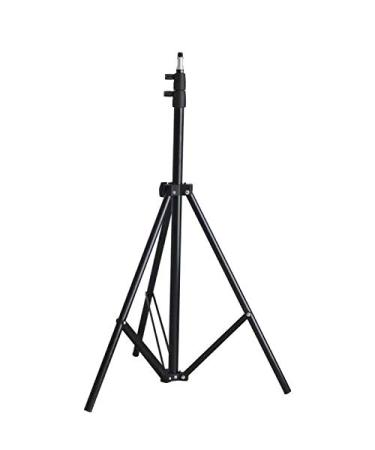 Riqiorod Light Stand, 7-Foot Photography Tripod Stand, Floor Selfie Ring Light Support for Studio, Umbrella, Backdrop, LED Panel, Speedlite Flashes, Reflector, Strobes, Video Lights