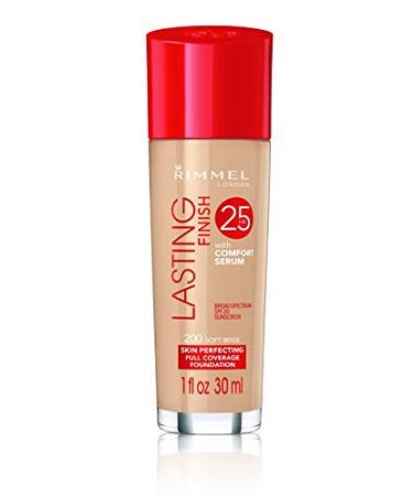 Rimmel Lasting Finish Foundation Soft Beige 1 Fluid Ounce by Rimmel