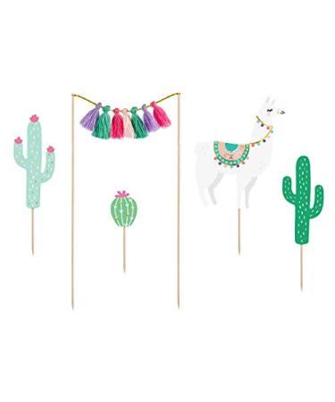 Schnooridoo Cake Topper Cake Decorating Cake Decoration Wedding Birthday (Set Lama)