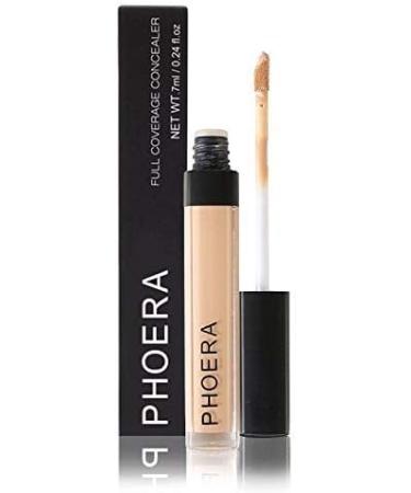 AQUAPURITY PHOERA Liquid Concealer Full Coverage Foundation - Dark Coffee (110) | Cruelty-Free Formula for Under Eye Circles | 28.00g - Buy Online on SooperMarket.com
