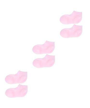 FOMIYES 3 Pairs Protective Socks Foot Care Socks Heel Moisturizing Socks Foot Moisturizer for Dry Feet Nail Polish Moisturizing Stocking Heel Sockss Spa Elasticity Sebs Miss