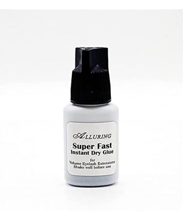 QTY: 2 Alluring Super Fast Glue Adhesive Strong Long Lasting Instant Dry size 5mL