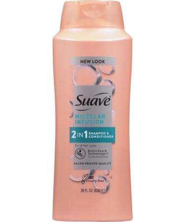 Suave 2 in 1 Shampoo and Conditioner - Micellar Infusion for All Hair Types | 28 oz - Shop Internationally - Buy Online on SooperMarket.com