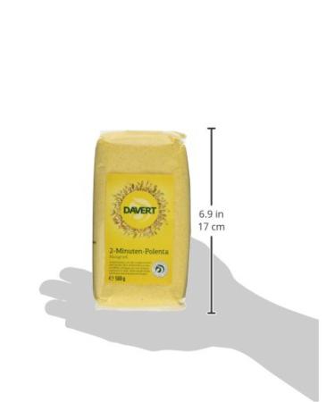 Buy Davert Quick-Cooking Organic Polenta - Pack of 4 (4 x 500g) | International Shipping Available - Buy Online on SooperMarket.com