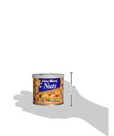 Khao Shong Honey Roasted Cashews - Crispy Honey Baked Snack (140g Can) | International Shipping Available - Buy Online on SooperMarket.com