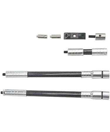 SHARROW Carbon Fiber Archery Balance Bar Stabilizer Set - 30, 10, 4 for Recurve and Compound Bow Hunting - Buy Online on SooperMarket.com