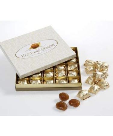 KAFKAS Chestnut Candy Fantasy 32 Pcs 1000g Premium Gift Box - Perfect Holiday and Birthday Treat for Him & Her - Buy Online on SooperMarket.com