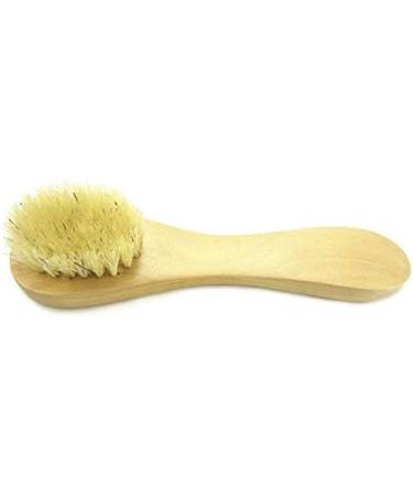 Hiibaby 1PC Facial Cleaning Exfoliate Brush Facial Skin Care Tool Pore Cleaner Brush with High Grade wood Holder and Soft Bristle 100% Natural Bristles - Buy Online on SooperMarket.com