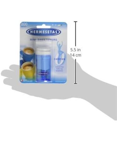 Hermesetas Mini Sweeteners 800 Tablets - Buy Online on SooperMarket.com