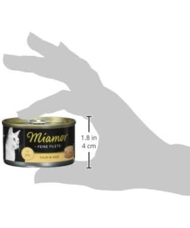 Miamor Feine Filets Thun und Cheese Premium Cat Food | 24x100g | International Shipping Available - Buy Online on SooperMarket.com