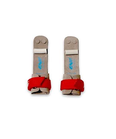 Reisport Women's Gymnastic Grips Uneven Double Buckle Bar Grips, No Slip Fit, XX-Small, X-Small, Small, Medium, Large, X-Large, Women and Girls Gymnastics Training, Long Lasting, Leather, Safe Grip