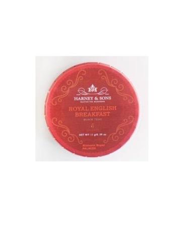 Harney & Son Tagalong Tea Tin Royal English Breakfast - (5ct. Sachets) Set of 5