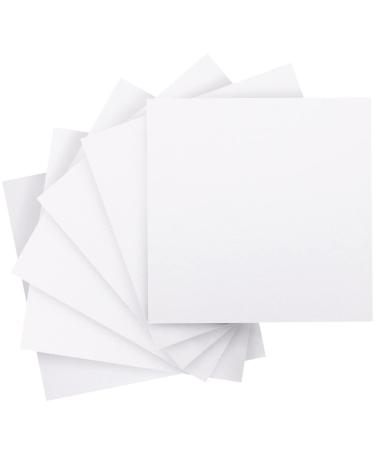 IOOLEEM White Felt Sheets  108pcs 4'x4' (10 cm x 10 cm)  Pre-Cut Felt Sheet for Crafts  Craft Felt Fabric Sheets  Sewing Felt Squares for Patchwork. Plain 4x4 inches (10x10cm) White
