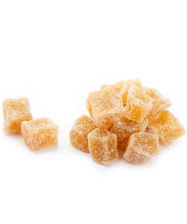 Anna and Sarah Organic Dried Crystallized Ginger 1 Lb in Resealable Bag 1 Pound (Pack of 1)