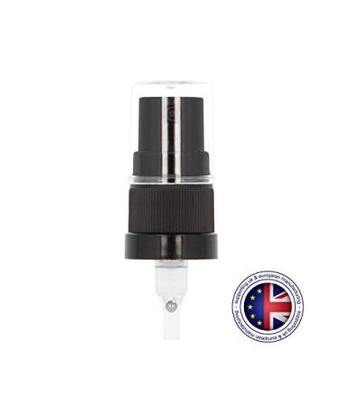 5 x Royal Blue 30ml Glass Spray Bottles - Pharmacy Quality with Pump & Black Caterpillar Head - DIN 18 Certified - Buy Online on SooperMarket.com
