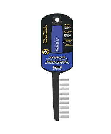 Wahl Canada Grooming Comb Long stainless steel teeth design Daily comb for pets great for dogs - Model 58415