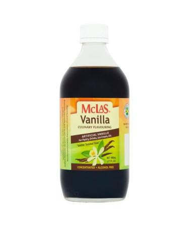 Mclas Vanilla Culinary Flavouring (480Ml X 2)| Artificial vanilla | Another tastebud treat | Alcohol free | Concentrated | premium product