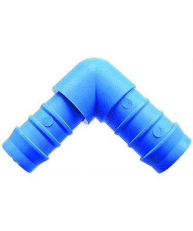 12mm - 10mm PLASTIC ELBOW BARBED REDUCER CONNECTOR FUEL HOSE JOINER PIPE JOINER