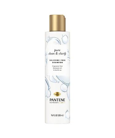Pantene Pro-V Nutrient Blends Pure Clean & Clarify Shampoo  Silicone and Fragrance Free  9.6 fl oz