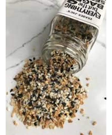 Trader Joe's Everything but the Bagel Sesame Seasoning Blend 2.3 oz (2 Pack) - Authentic Spice Mix for Cooking and Seasoning - Buy Online on SooperMarket.com