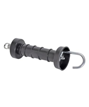VOSS.farming 10 x gate handle compact black - electric fence gate handle electric fence handle tension spring handle