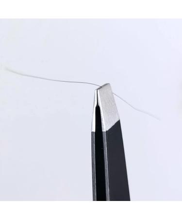 3pcs Stainless Steel Precision Eyebrow Tweezers Set with Storage Bag - Perfect for Plucking, Ingrown Hair and Facial Hair Removal - Buy Online on SooperMarket.com