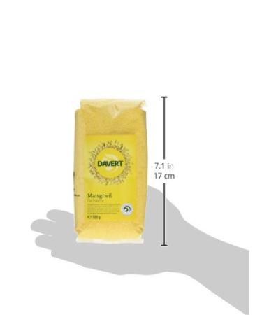 Buy Davert Organic Corn Semolina Polenta Pack of 8 (8x500g) Premium Quality for Healthy Cooking | International Shipping Available - Buy Online on SooperMarket.com