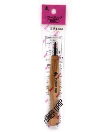 Mikisyo Power Grip carving knife chisel triangular 1.5mm 840158 - Buy Online on SooperMarket.com