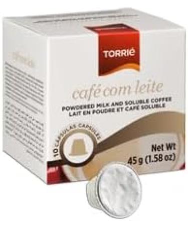 Instant Coffee With Milk Nespresso Compatible 30 Pack - by Torri Capsules Pods Variaty Blend Mix - Buy Online on SooperMarket.com