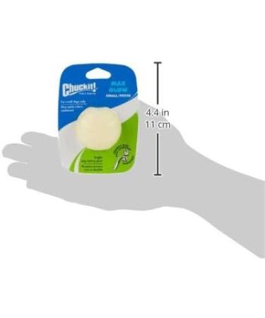 Buy Canine Hardware Chuckit! Max Glowing Ball - White Small | Best Prices on International Shipping - Buy Online on SooperMarket.com