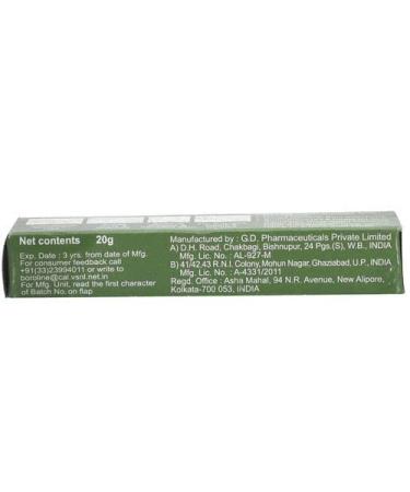 Buy Boroline Antiseptic Ayurvedic Cream 20G - Best Herbal Skin Care Internationally - Buy Online on SooperMarket.com