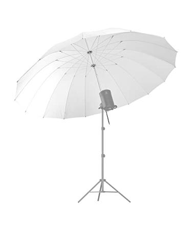 EMART Photography Parabolic Umbrella, 71inch/180cm Large Professional Photo Studio Translucent White Umbrella, Big Flash Soft Lighting Shoot Through Umbrella for Camera Video Shooting
