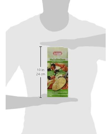 VITAM Yeast Flakes - Low Sodium (200g) | Nutritional Flavor Boost for Healthy Meals - International Shipping Available - Buy Online on SooperMarket.com