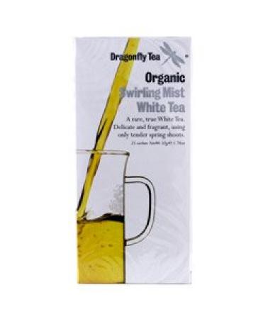 (12 PACK) - Dragonfly Tea - Org Swirling Mist White Tea | 20 sachet | 12 PACK BUNDLE