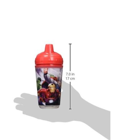 Marvel Avengers LED Light Up Sip Cup - Red | Double Wall Design - Buy Online on SooperMarket.com